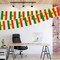 G128 Bolivia Bolivian Bunting Banner | Flag 8.2 x 5.5 Inch, Full String 33 Feet | Printed 150D Polyester, Decorations For Bar, School, Festival Events Celebration